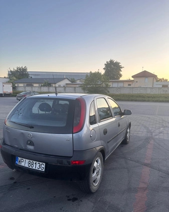 Opel Corsa cena 2500 przebieg: 151122, rok produkcji 2003 z Kłodawa małe 172